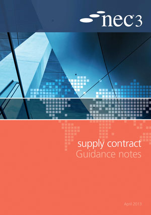 NEC3: Supply Contract Guidance Notes