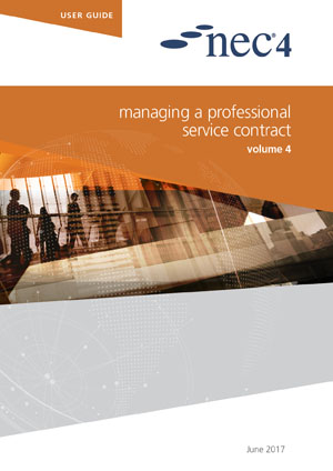 NEC4: Managing a Professional Service Contract