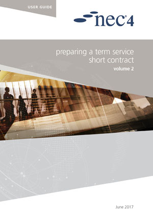 NEC4: Preparing a Term Service Short Contract