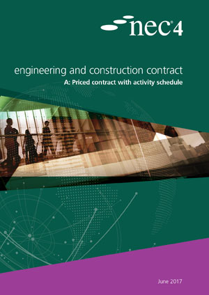 NEC4: Engineering and Construction Contract Option A priced contract with activity schedule